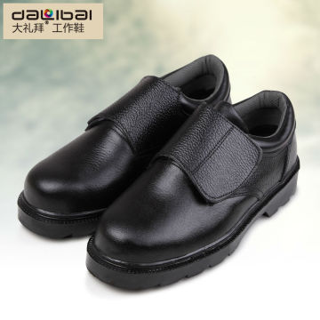 leather high heel steel toe cap inserts safety shoes for shoes